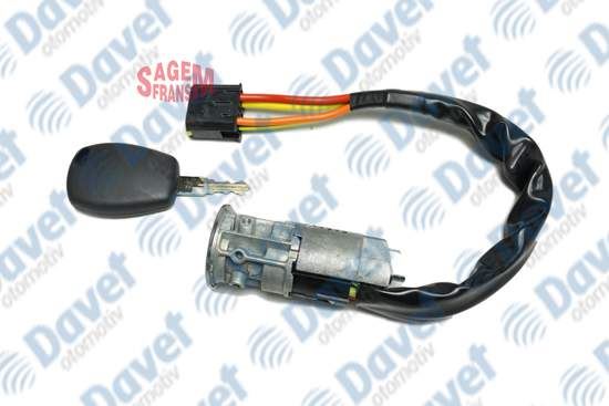 SAGEMFR 171115 Kontak Anahtari Clio - Kangoo - Megane - Dacia Logan - Sandero - Duster